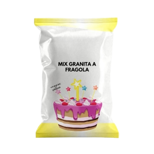 mix granita alla fragola